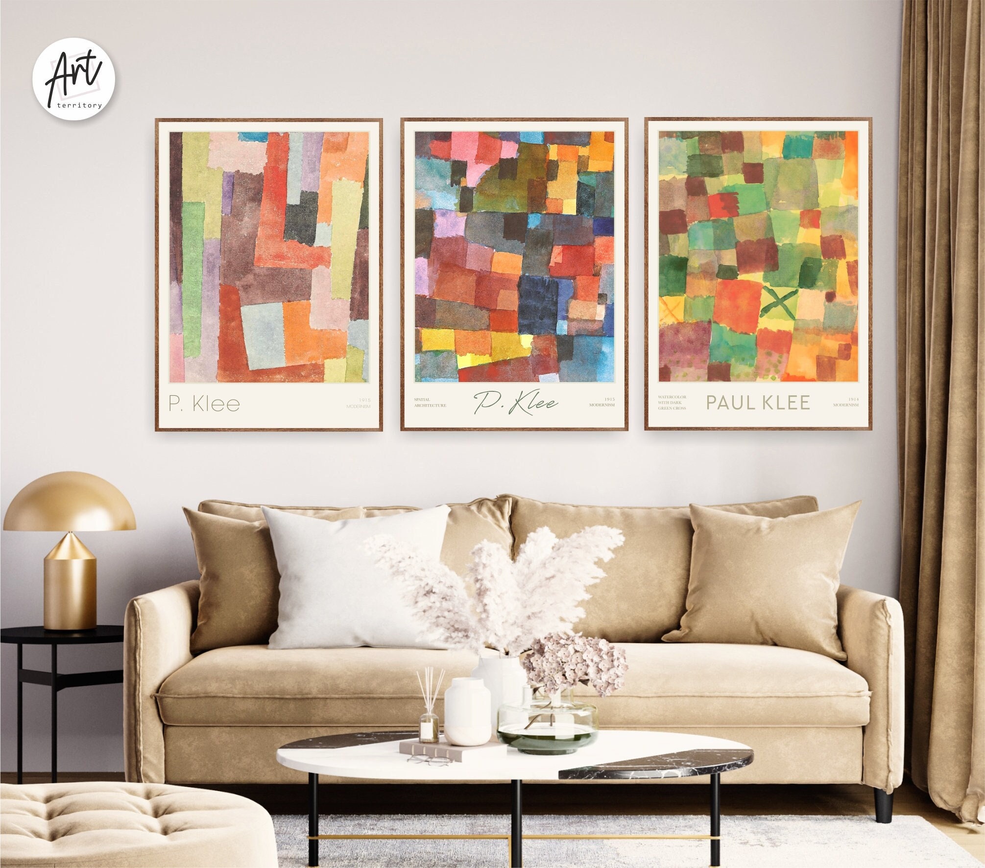 Paul Klee Print, World Gallery Wall Set, Museum Exhibition Poster