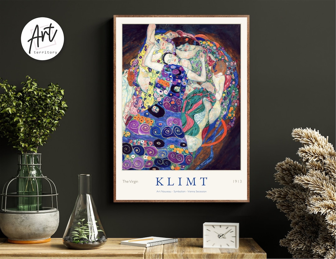 グスタフ・クリムト展ポスター、美術館プリント - Etsy 日本