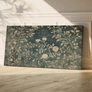 Arte murale su tela extra large botanica di William Morris, Moody Wall Art