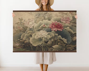 William Morris Tapisserie: Japanischer Wandbehang, fertig zum Aufhängen