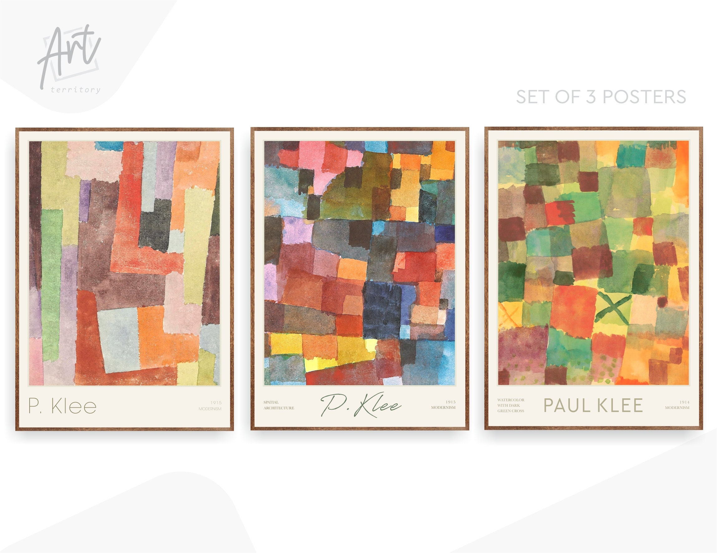 Paul Klee Print, World Gallery Wall Set, Museum Exhibition Poster