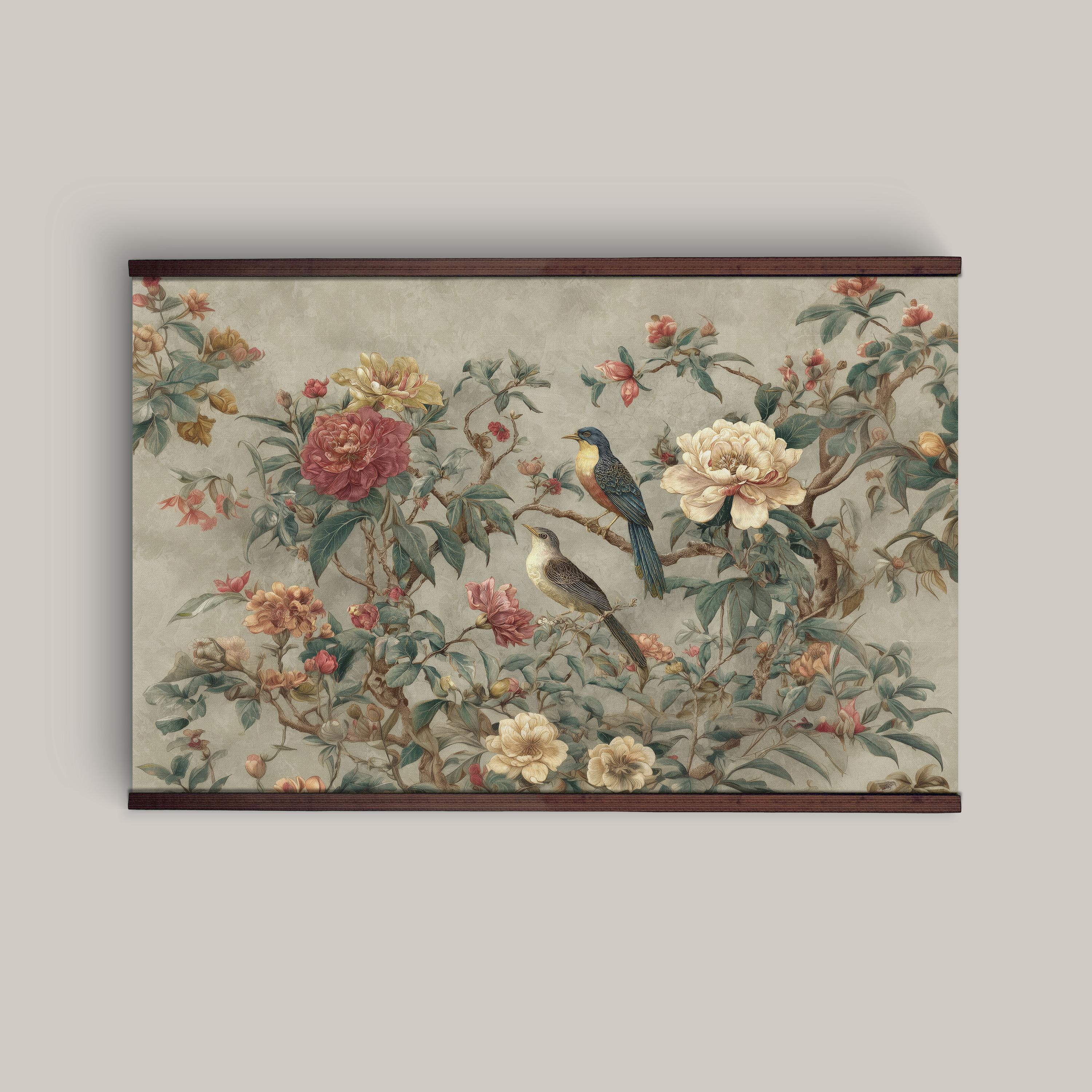 William Morris Floral Tapestry: Sage Green Botanical Wall Hanging - Etsy