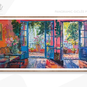 Henry Matisse Print Horizontal Wall Art  Museum Poster, Extra Large Print - Open Window