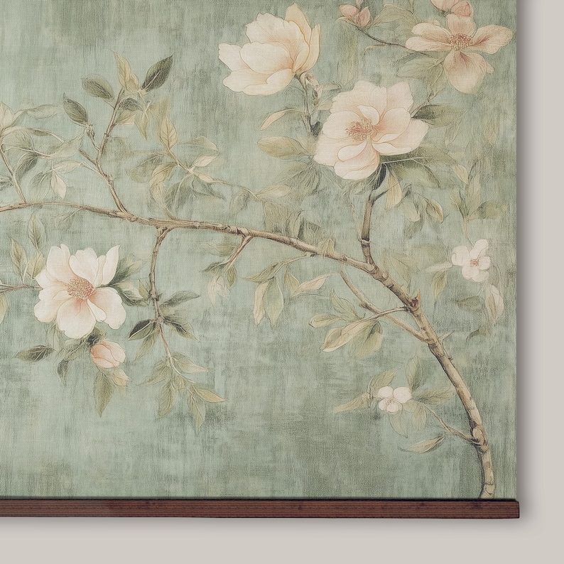 ArtTerritoryPrints Magnolia Botanical Wall Tapestry - Thumbnail 3