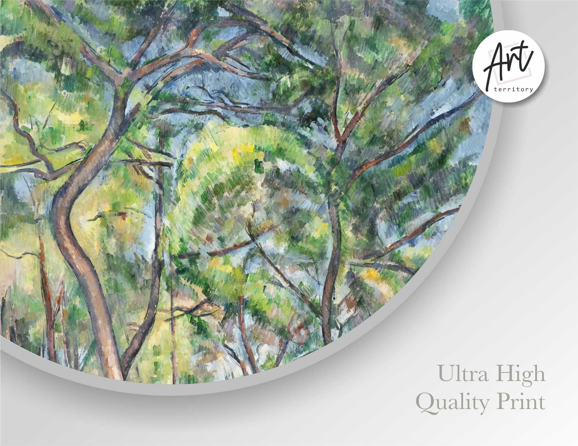 Set of 3 Cezanne Museum Poster Gallery Wall Art Above Bed Decor - Etsy