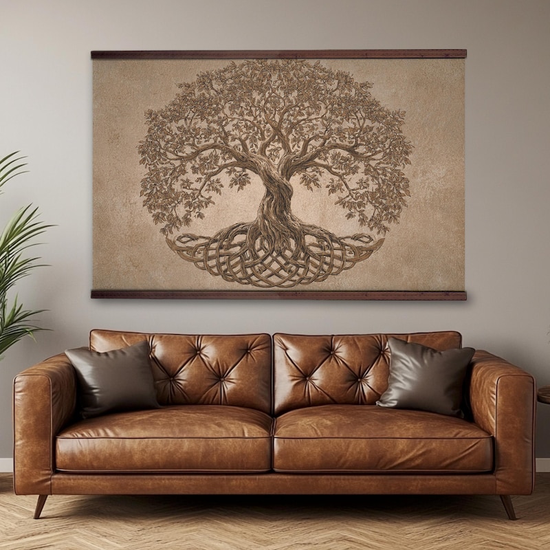 Tree of Life Canvas Wall Art - Etsy