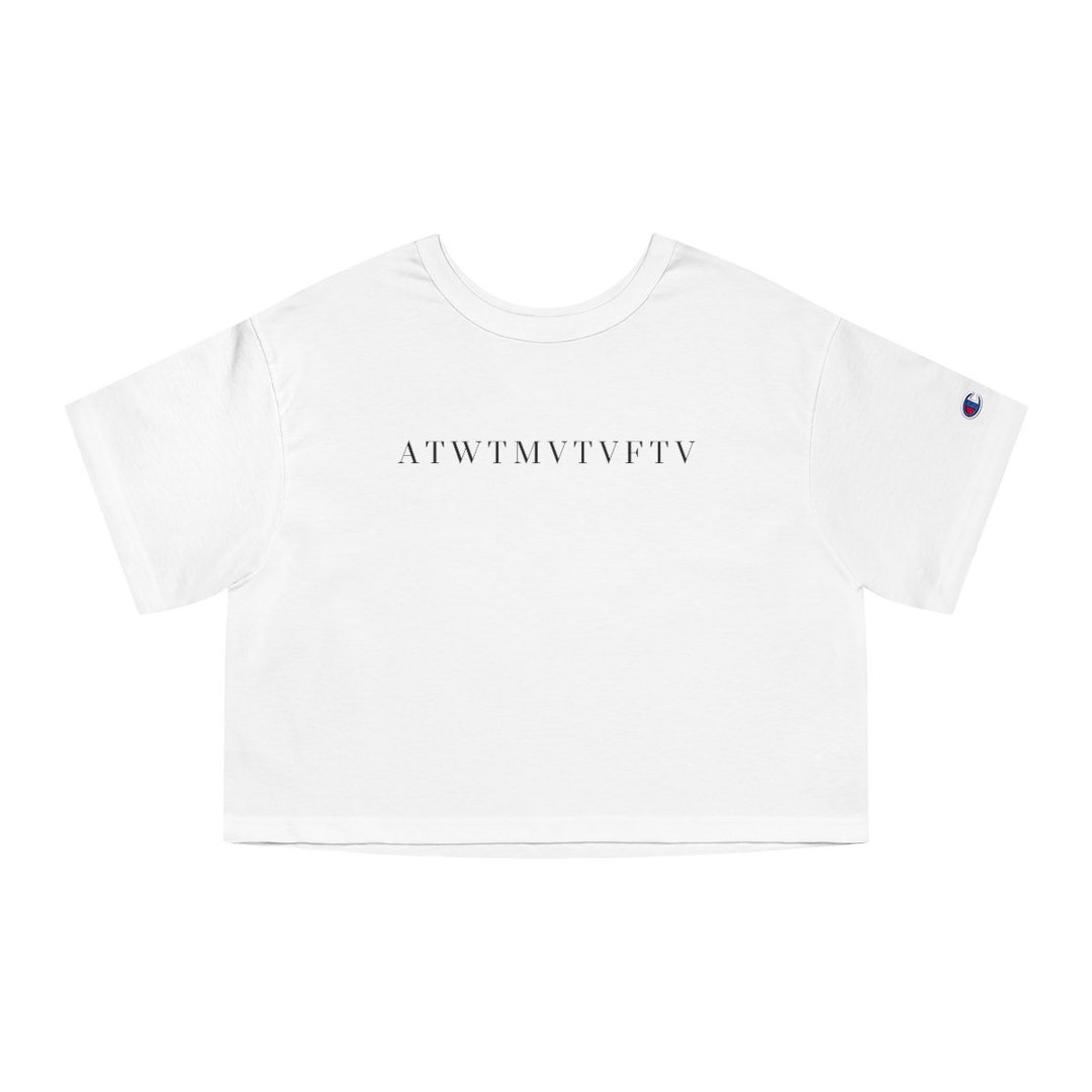 ATWTMVTVFTV Cropped Tshirt Etsy