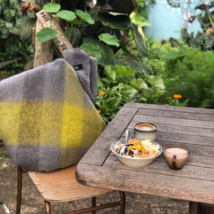 Mohair Wool Throw - Mount Iron