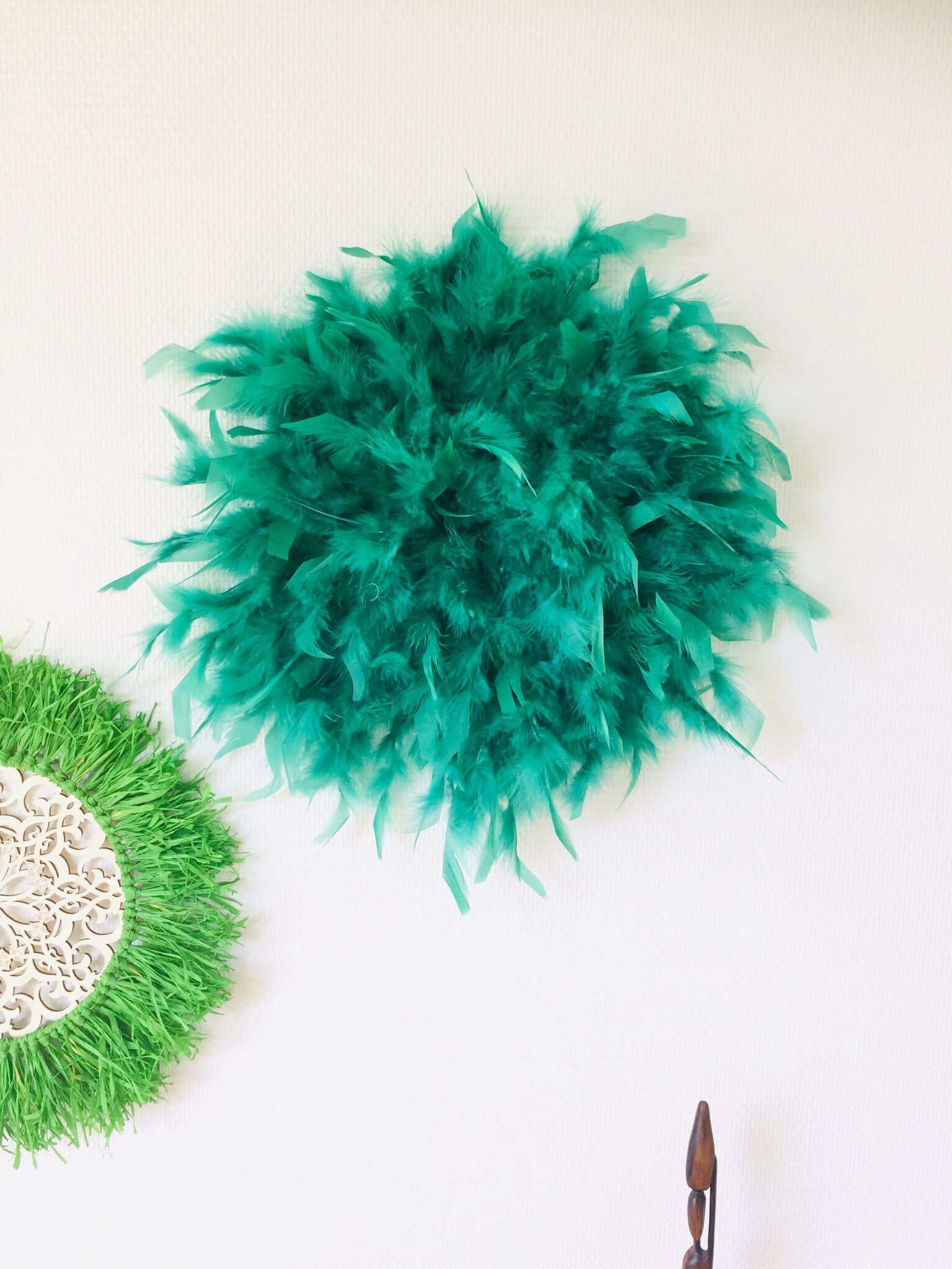 Juju Hat Vert Fait Main