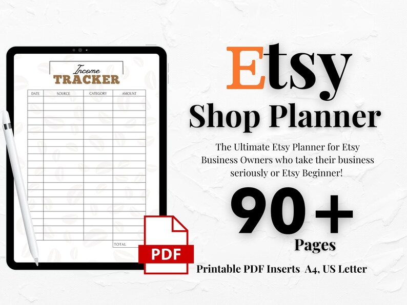 Etsy Planner for Printable is the Ultimate Planner for Etsy