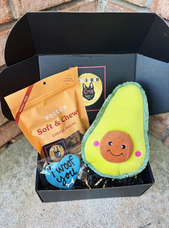 So Fetch Mini Dog Gift Box: Toys, Treats & Cookie