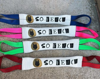 Firehose Dog Tug Toy: Tough Chewer Reward Toy