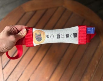 Firehose Dog Tug Toy: Pocket Reward Tug - Tough Chewer