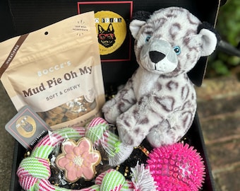 Wild One Dog Gift Box: Toys and Gourmet Treats