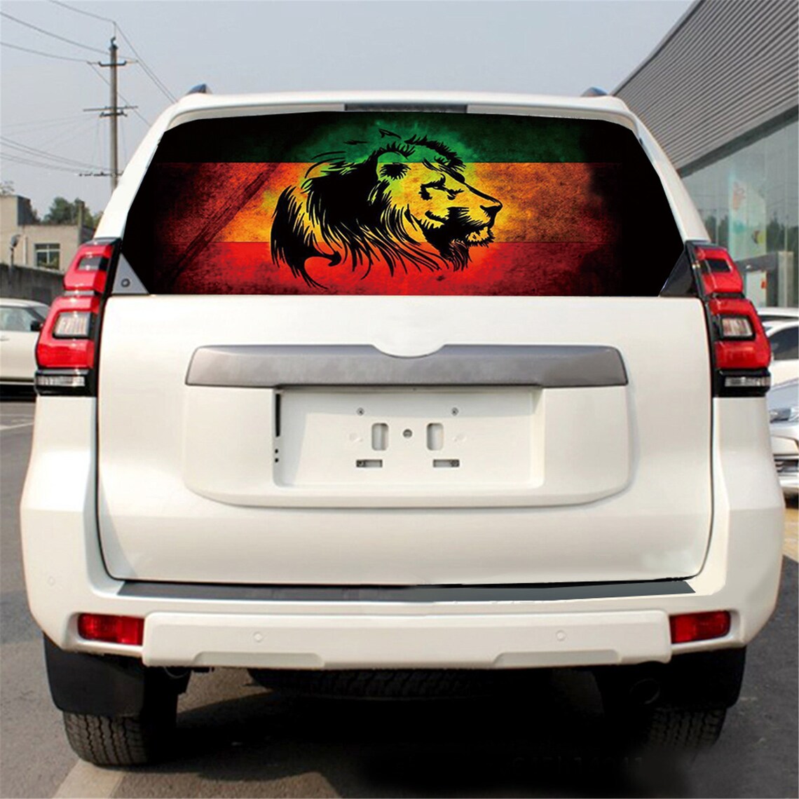 Rear window graphic decal vinyl tint for jeep wrangler truck Etsy