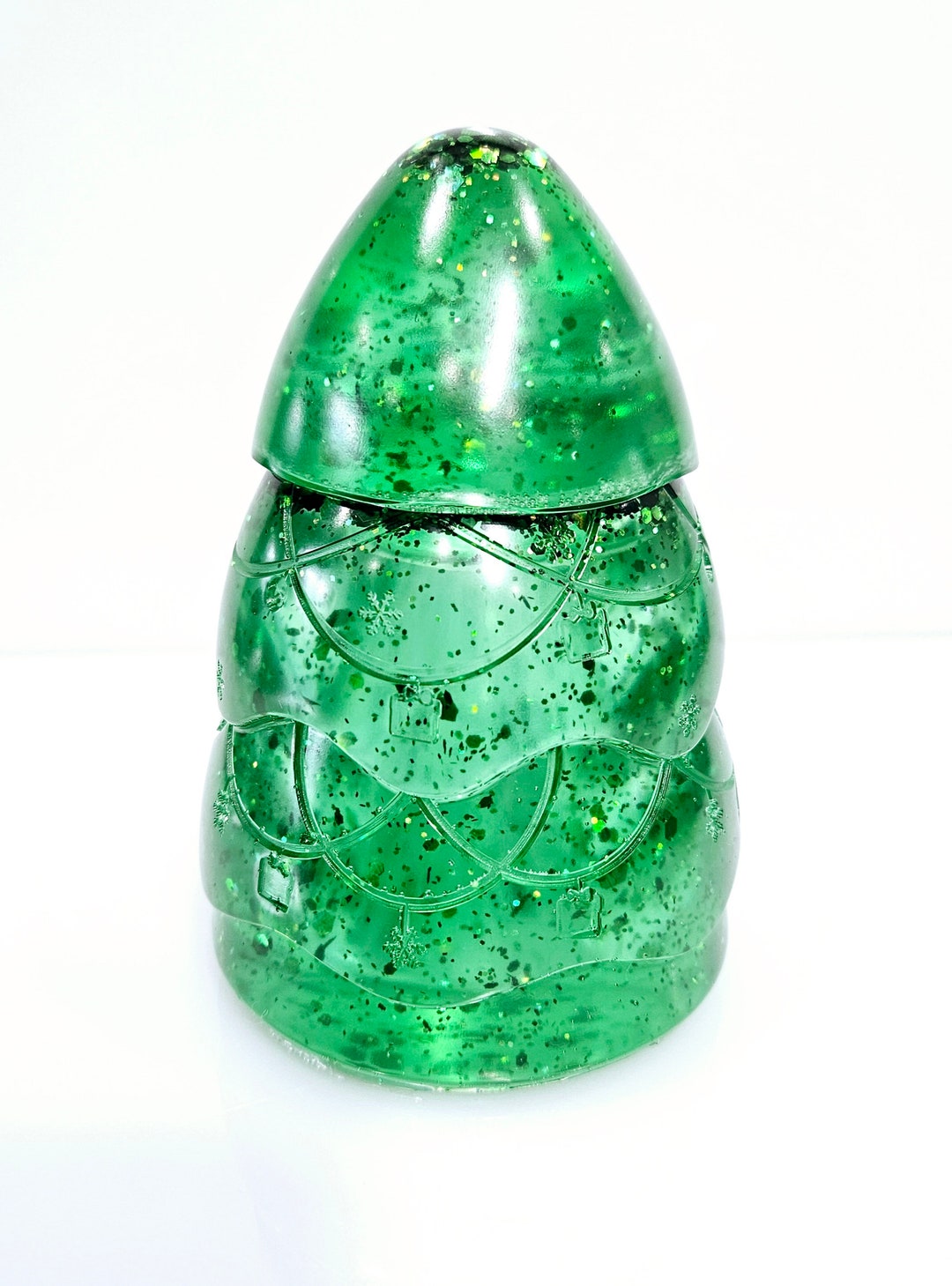 Christmas Tree Jar Etsy