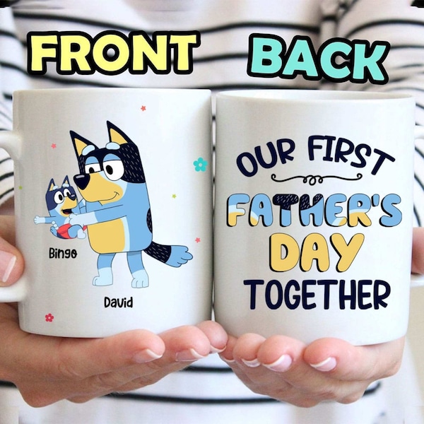 Tasse à Café Personnalisée – Idéale Cadeau Pour Papa, Fille, Fils, Avec Message 'Merci Que Tu…', Blanche En Céramique