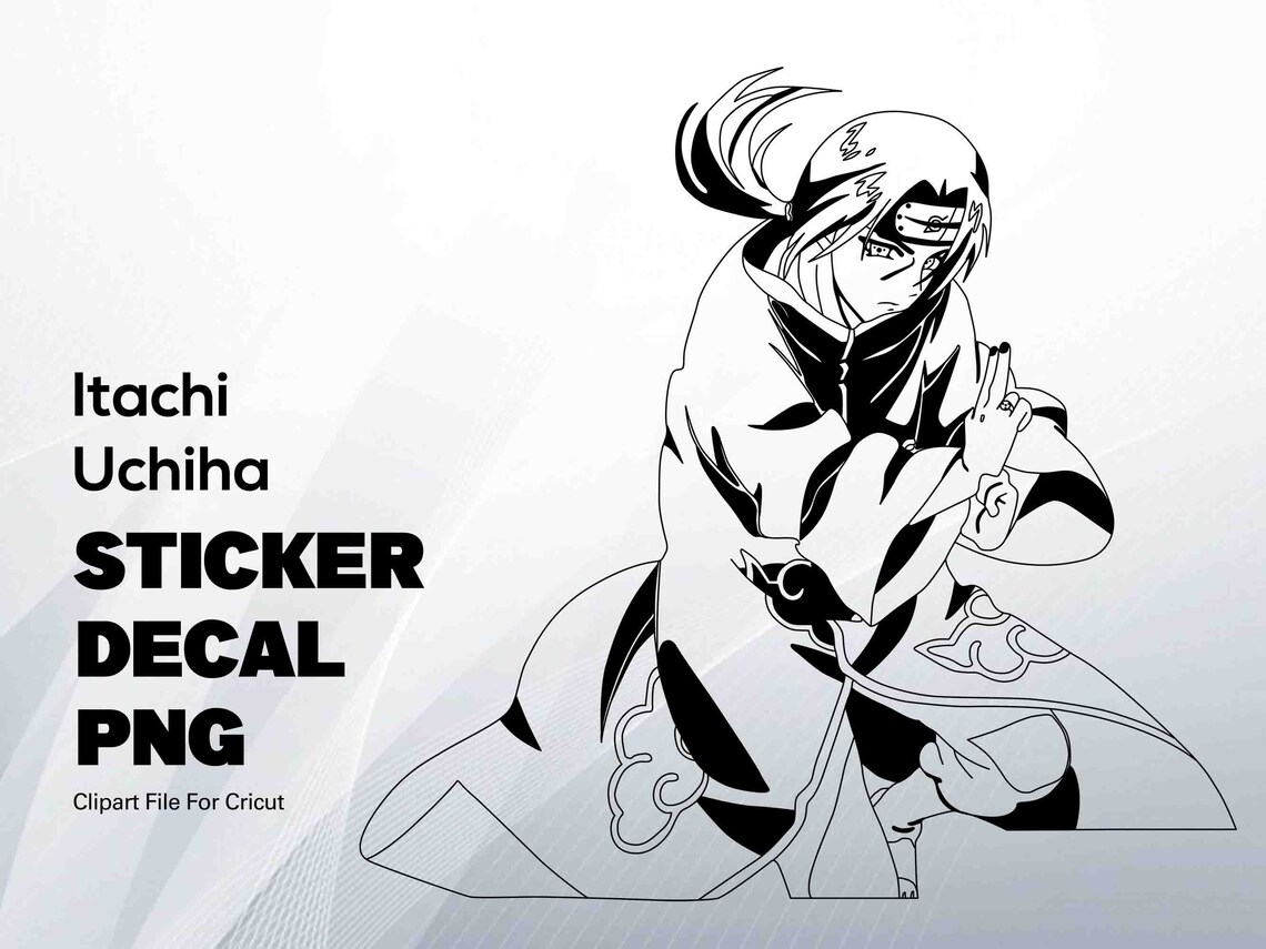 Download Anime Svg Clipart Files for Cricut Png Printing Silhouette ...