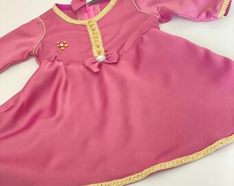 Caftan Rose Poudre Etsy