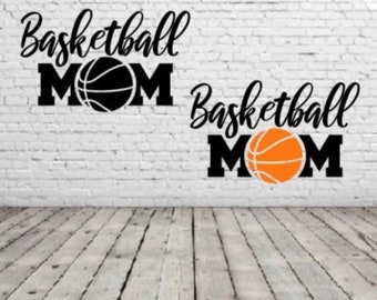 Basketball Mom Vinyl Decal: Car, Cup, & Tumbler Sticker