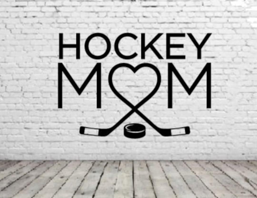 Hockey Mom Car Decal Yeti Cup Decal Decal Hockey Mom Vinyl Etsy
