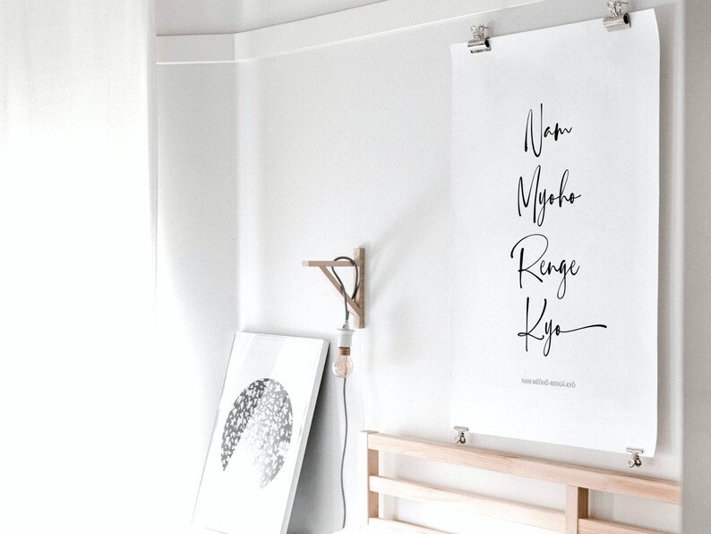 Nam Myoho Renge Kyo | Nam-myoho-renge-kyo Print | Mantra Printable ...