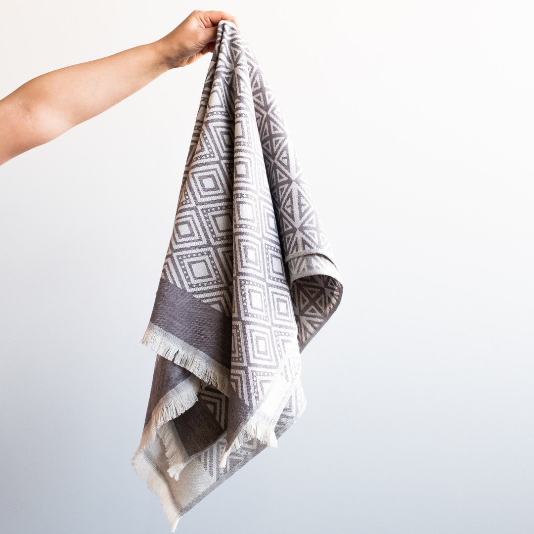 Tyche 100% cotton pool towel, boho blanket, Turkish towel, travel lover ...