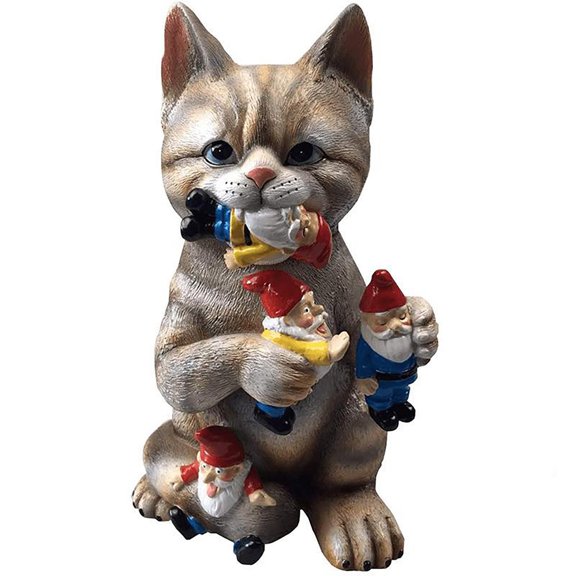 Mischievous Cat Garden Gnome StatueCat SculptureGarden Etsy