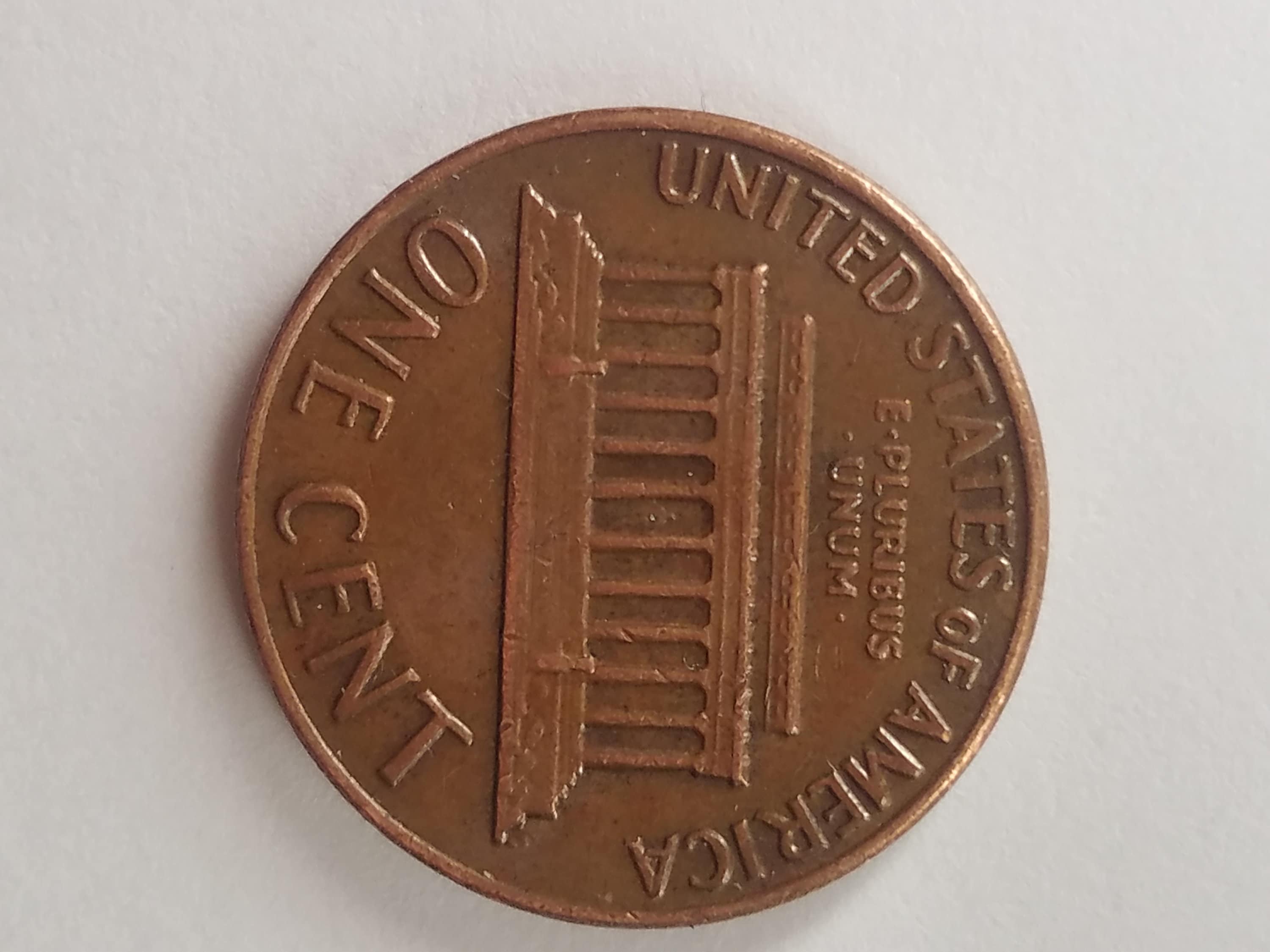 1969 S Double Die Penny - ws097go