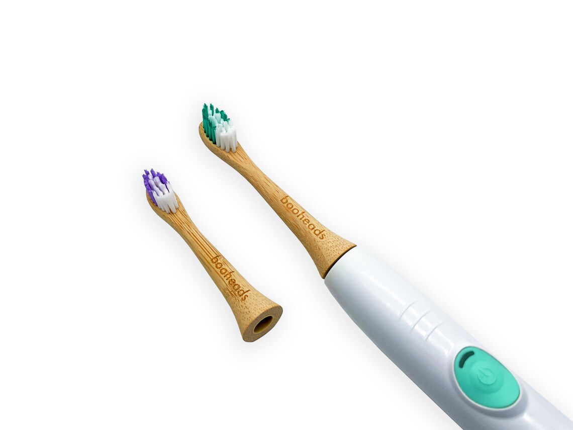 Booheads Soniboo 4PK Bamboo Electric Toothbrush Heads Etsy