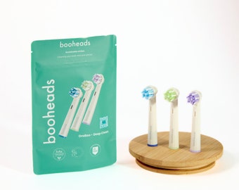 Oraboo - Biodegradable Electric Toothbrush Heads Compatible with OralB*