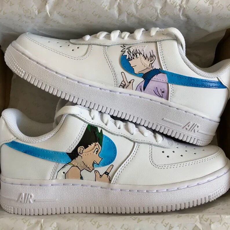 custom air force 1 hunter x hunter