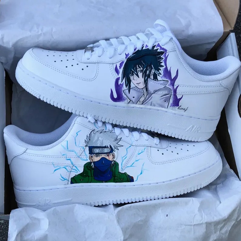 Kakashi Mangekyou Sharingan Naruto Anime Air Force 1 Shoes, Men, Women,  Model KH2476 - BOBBY STORE