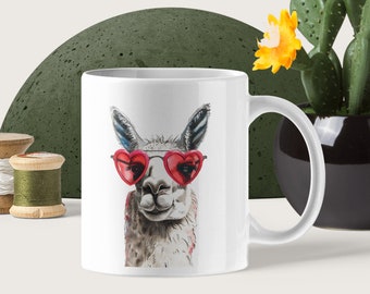 Lama Love Shades Keramiktasse