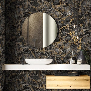 Embossed Marble Patterned Wallpaper-Sensible texture-Textured Wallpaper-Modern marble patterned wall mural-Non woven Wallpaper