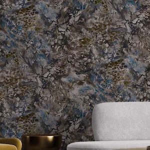Embossed Marble Patterned Wallpaper-Sensible texture-Textured Wallpaper-Modern marble patterned wall mural-Non woven Wallpaper