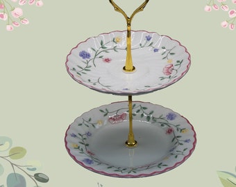 Johnson’s Vintage Mini Cake Stand Summer Chintz