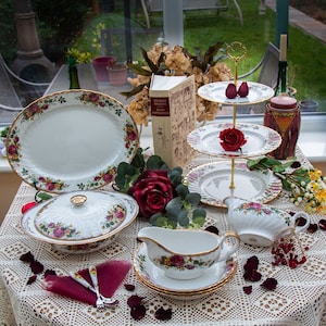 English Rose Vintage Ironstone Kitchenware and Dining