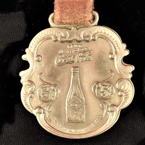 Vintage Coca Cola Advertising Pocket Watch Fob