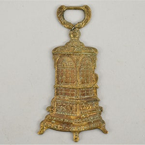 Antique Advertising Figural Watch Fob for Germer Stove Company