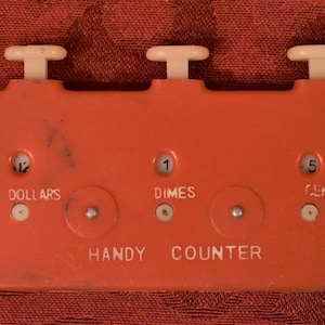 Vintage Bakelite &quot;Handy Counter&quot; Childs Toy