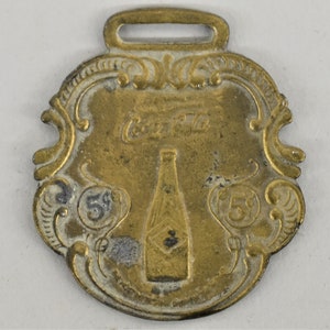 Antique 1900 s Dr Pepper Good Luck Billiken Advertising Watch Fob Waco USA Etsy Mexico