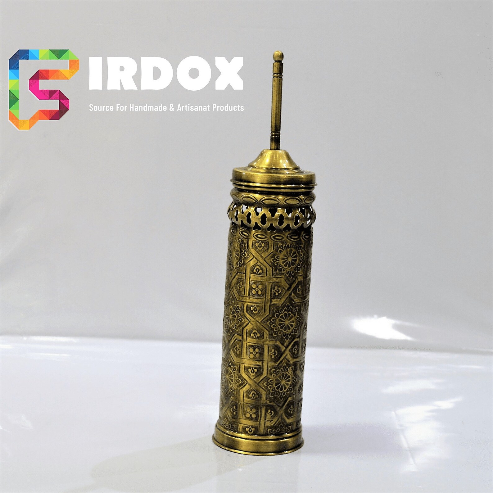 Brass Toilet Bowl Brush and Holder Unlacquered Brassantique Etsy