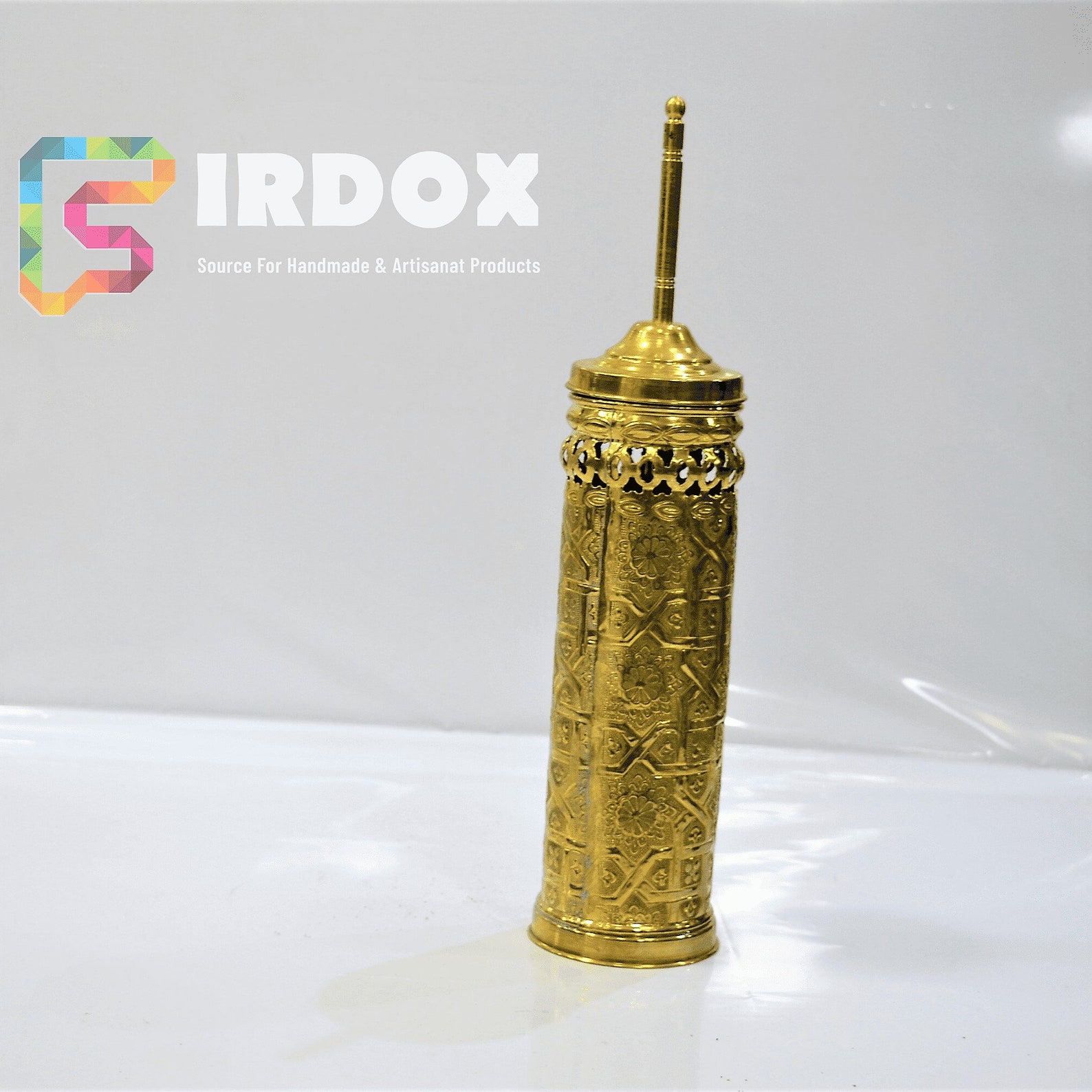 Brass Toilet Bowl Brush and Holder Unlacquered Brassantique Etsy