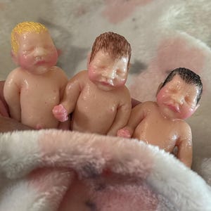 3 inch Mini Marshmallow Blend Silicone Baby