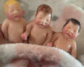 3 inch Mini Marshmallow Blend Silicone Baby