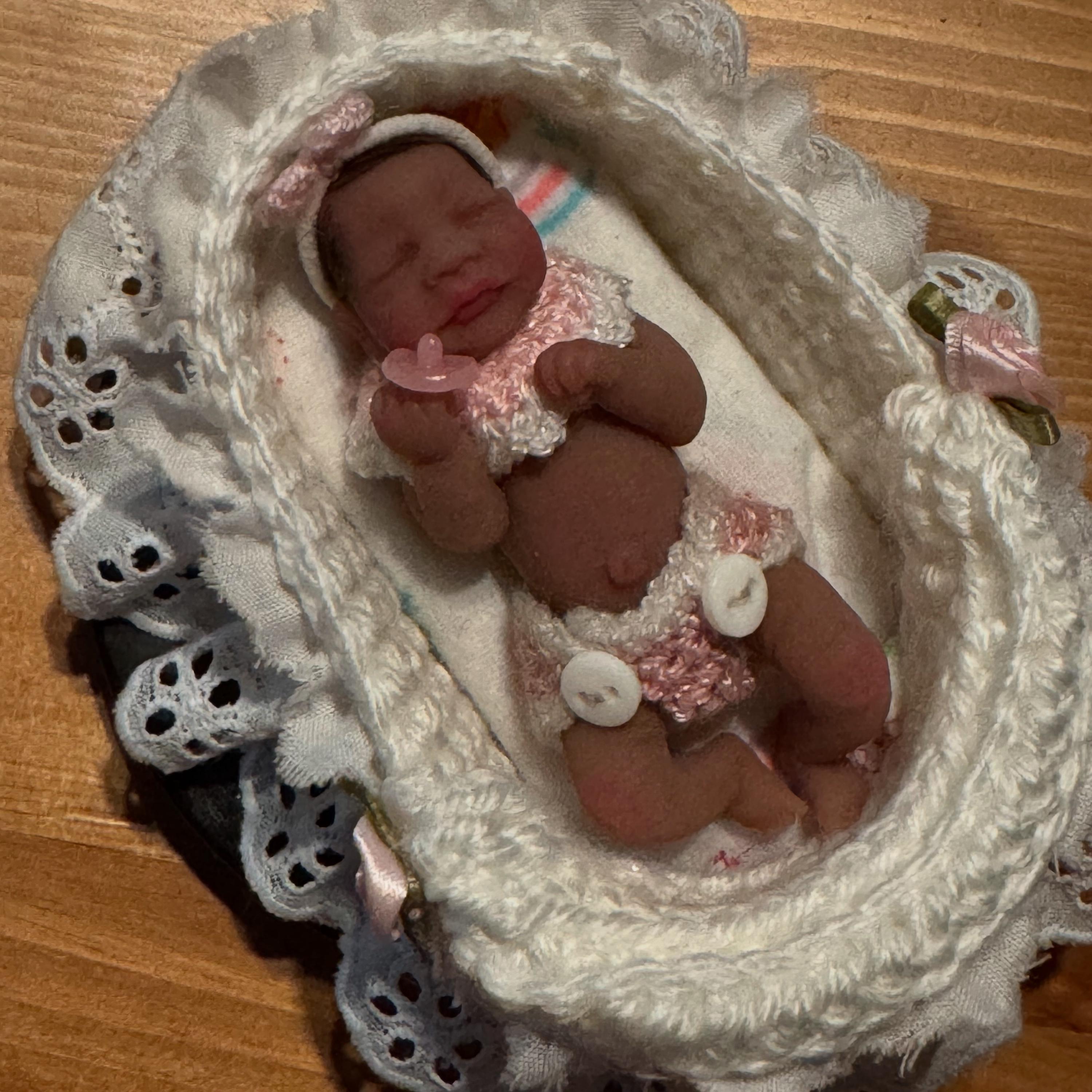 3 inch Mini Silicone Baby