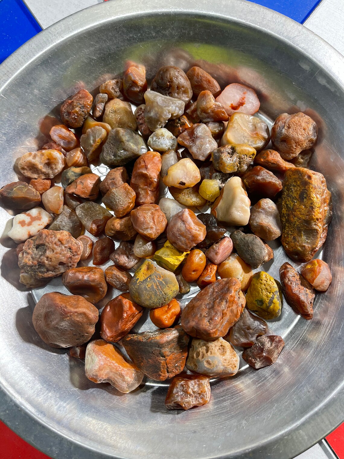 1 pound Lots of Lake Superior Agates tumble lapidary Polish Etsy