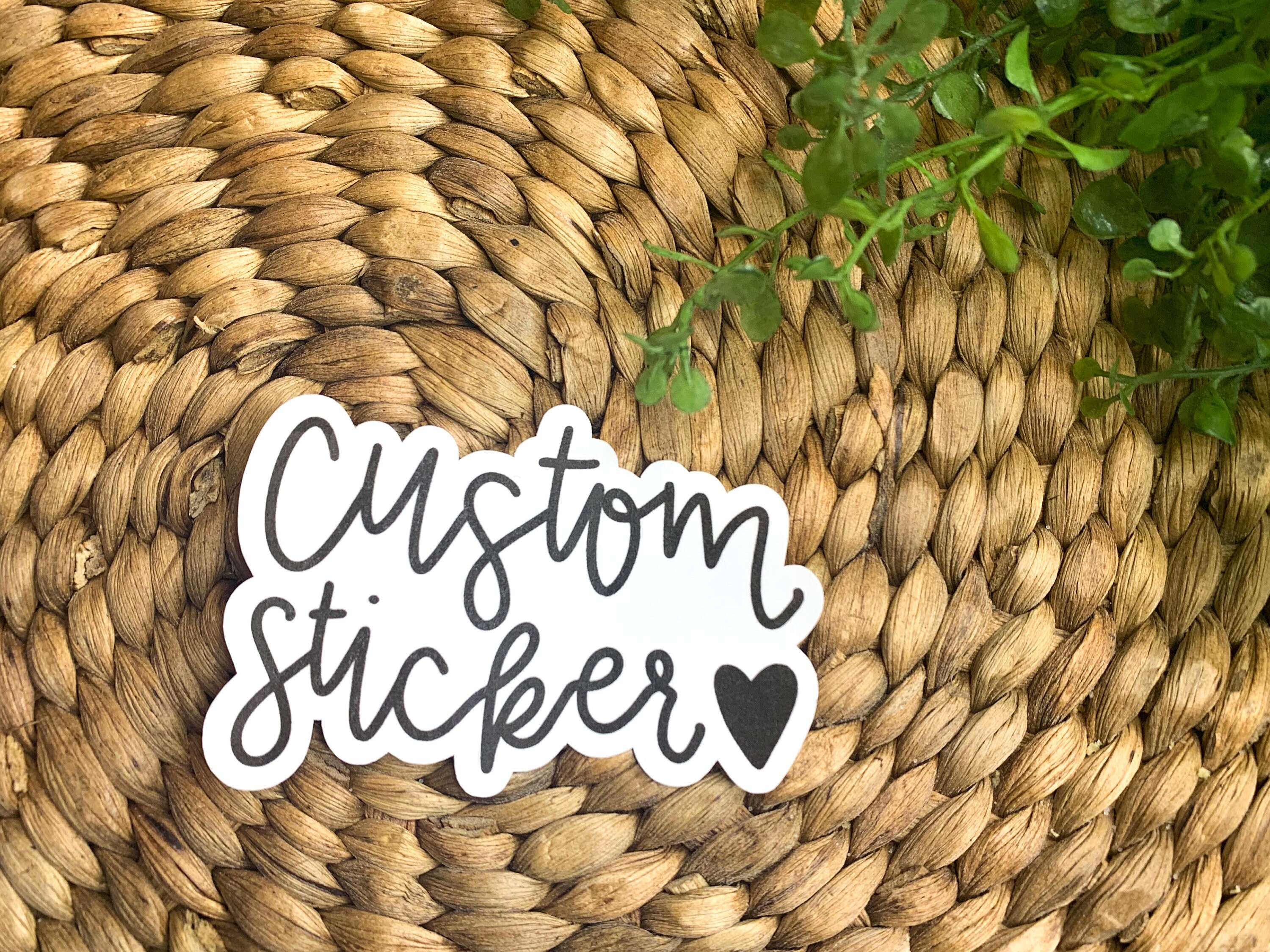 Custom Sticker name sticker personalized sticker stickers Etsy