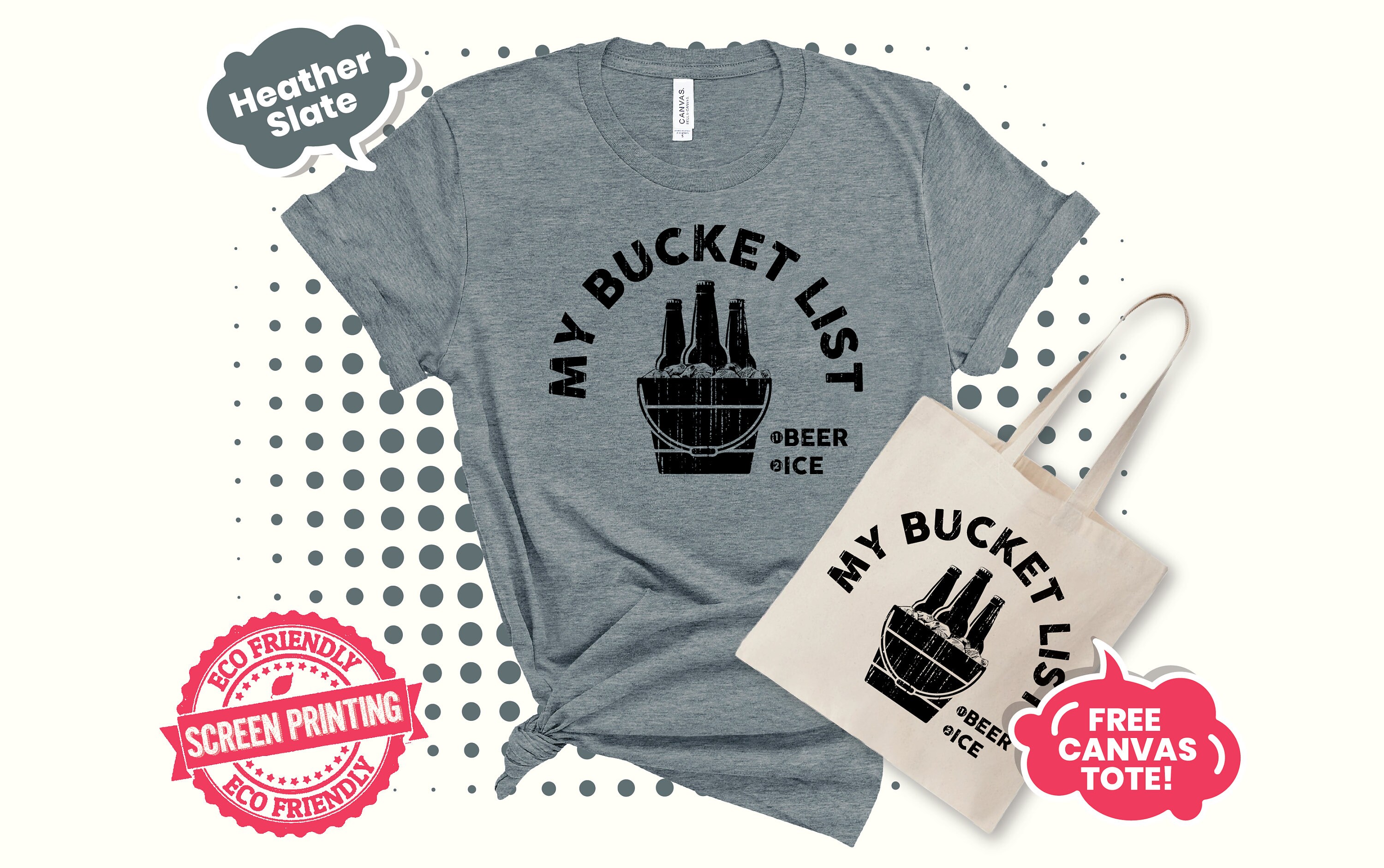 My Bucket List Shirt Beer Bucket Beer Shirt Beer Lover Etsy